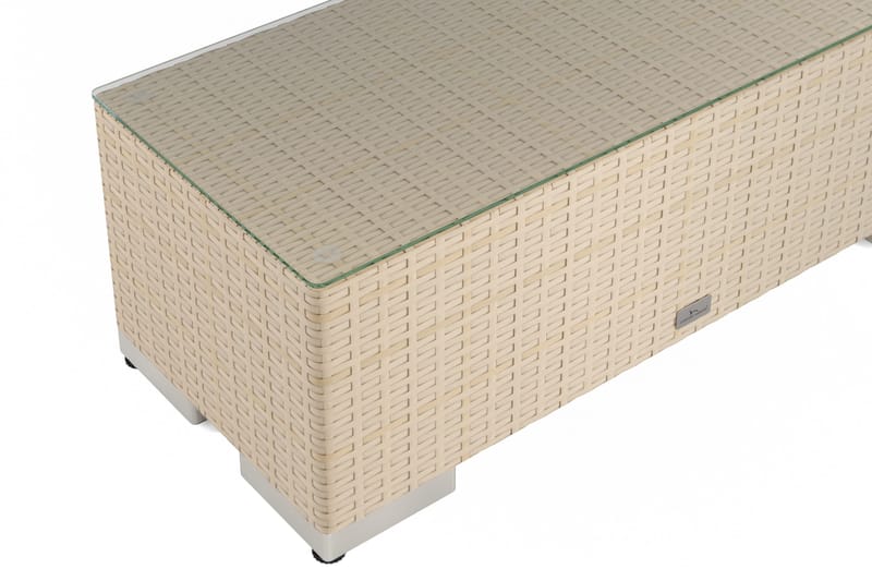 Bahamas Endemodul Udendørs 38x90 cm - Beige - Havemøbler - Loungemøbler - Moduler
