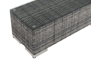 Bahamas Endemodul Udendørs 38x90 cm - Grå - Havemøbler - Loungemøbler - Moduler