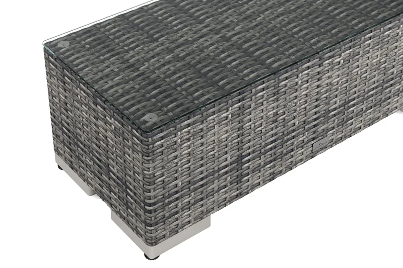 Bahamas Endemodul Udendørs 38x90 cm - Grå - Havemøbler - Loungemøbler - Moduler