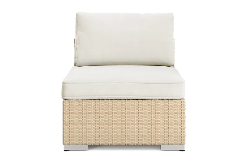Bahamas Midtermodul Udendørs - Beige - Havemøbler - Loungemøbler - Moduler - Midtermodul havesofa