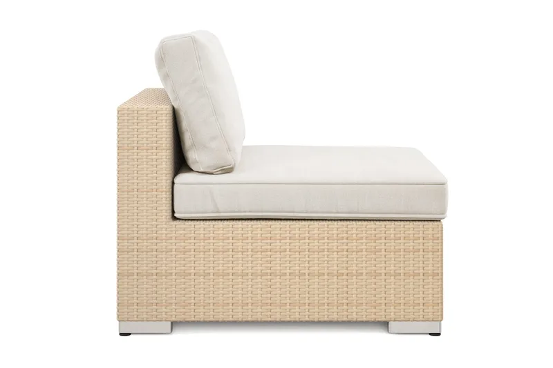 Bahamas Midtermodul Udendørs - Beige - Havemøbler - Loungemøbler - Moduler - Midtermodul havesofa