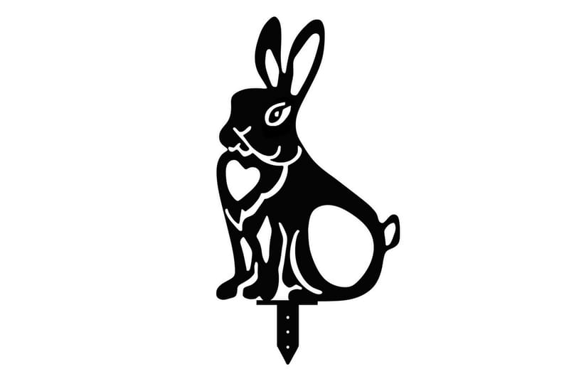 Dekorativt Have Metal Tilbehørssæt Jarielhaven Sort - Sort - Have - Udendørs miljø - Havedekoration - Havefigurer & havedekoration - Havestatuer