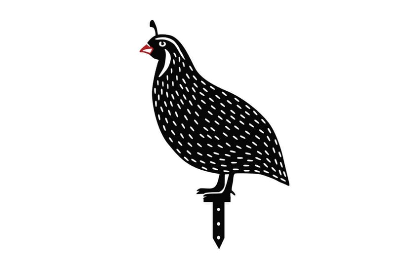 Dekorativt Have Metal Tilbehørssæt Vagtler Sort - Sort - Have - Udendørs miljø - Havedekoration - Havefigurer & havedekoration - Havestatuer