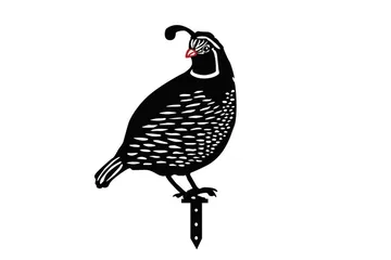 Dekorativt Have Metal Tilbehørssæt Vagtler Sort - Sort - Have - Udendørs miljø - Havedekoration - Havefigurer & havedekoration