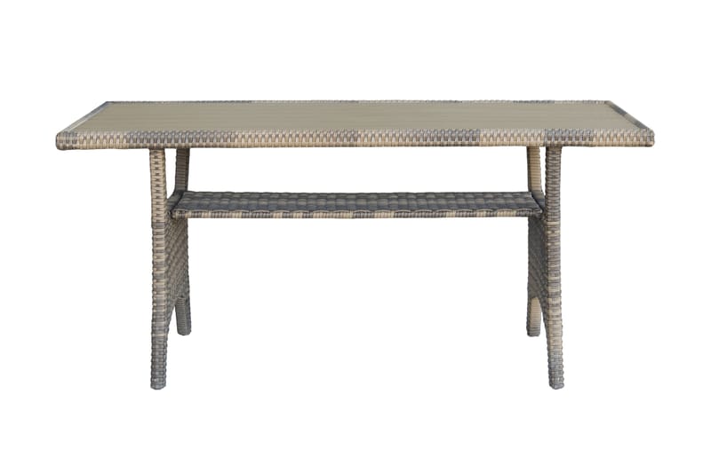 James Light Stor L-formet Vendbar Loungegruppe til Udendørs i Kunstrotting med Opbevaring og Hvide Hynder - Natur - Have - Udendørs miljø - Altan & terrasse - Altanmøbler