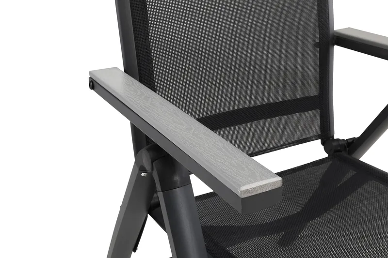 Monaco Light positionsstol til udendørsbrug - Sort - Havemøbler - Havestole - Positionsstole