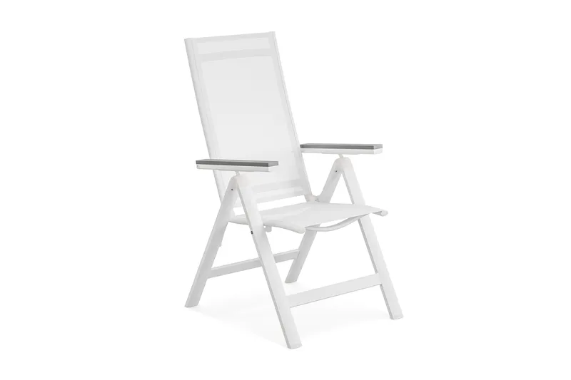 Monaco Light positionsstol til udendørs brug, Hvid