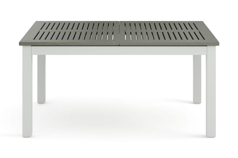 Monaco udtrækkeligt udendørsbord 150-250x90 cm - Hvid/Grå - Havemøbler - Havebord - Spisebord & havebord
