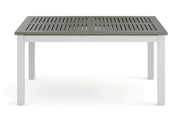 Monaco udtrækkeligt udendørsbord 150-250x90 cm - Hvid/Grå - Havemøbler - Havebord - Spisebord & havebord