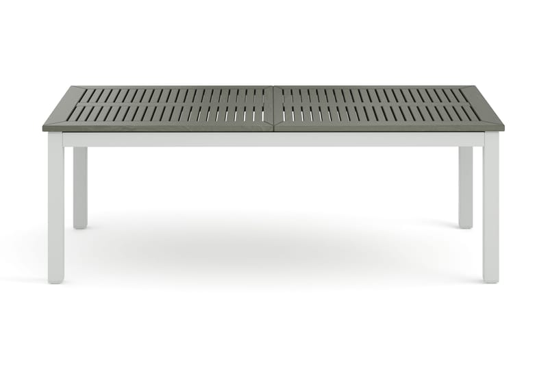 Monaco udtrækkeligt udendørsbord 210/310x90 cm - Hvid/Grå - Havemøbler - Havebord - Spisebord & havebord