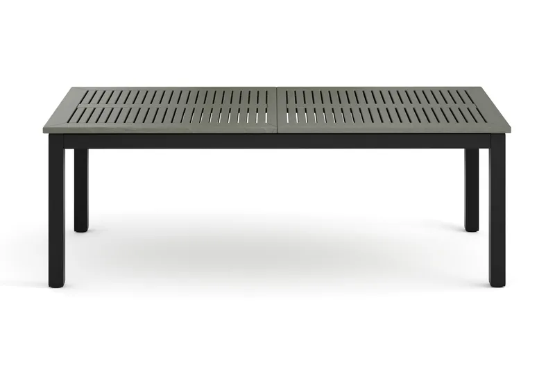 Monaco udtrækkeligt udend ørsbord 210/310x90 cm - Sort/Grå - Havemøbler - Havebord - Spisebord & havebord