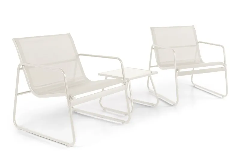 Pelanda cafésæt til udendørsbrug - Beige - Have - Udendørs miljø - Altan & terrasse - Altanmøbler