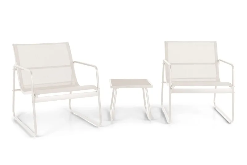 Pelanda cafésæt til udendørsbrug - Beige - Have - Udendørs miljø - Altan & terrasse - Altanmøbler