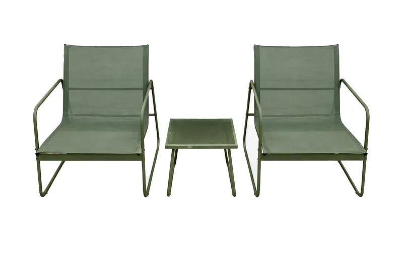 Pelanda cafésæt til udendørsbrug, Grøn