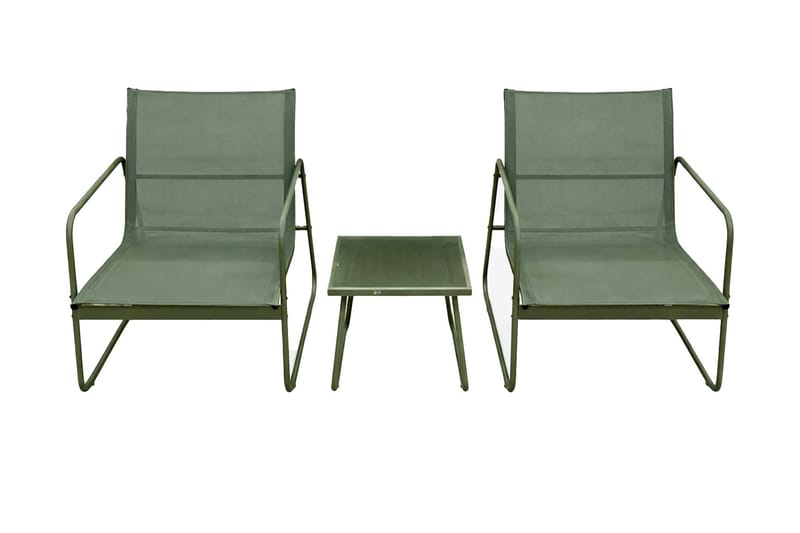 Pelanda cafésæt til udendørsbrug, Grøn
