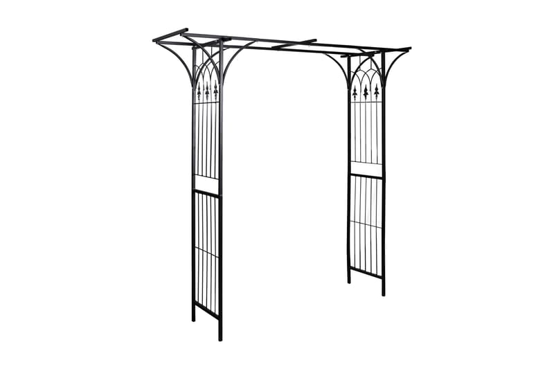 Rosenbue 200 X 52 X 204 Cm - Sort - Rosenbue - Havefigurer & havedekoration