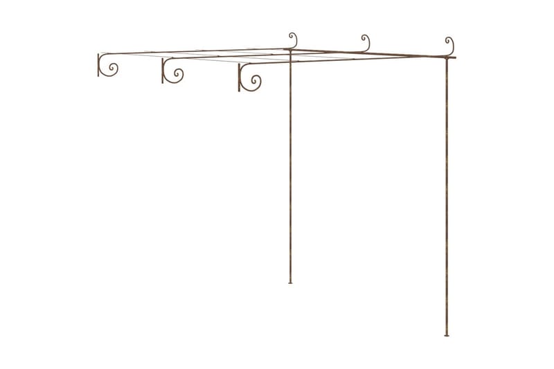 rosenbue 3x3x2,5 m jern antikbrun - Brun - Rosenbue - Havefigurer & havedekoration