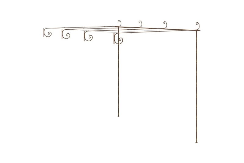 rosenbue 4x3x2,5 m jern antikbrun - Brun - Rosenbue - Havefigurer & havedekoration