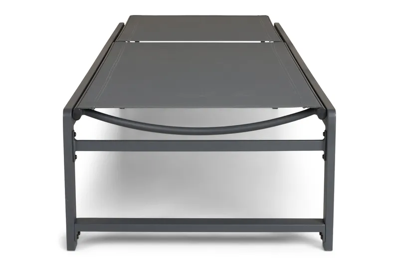 Sanna Solseng med Justerbar Rygstøtte - Sort - Havemøbler - Havestole - Solseng & solvogn