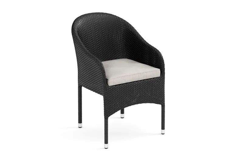 Thor lænestol udendørs, Sort