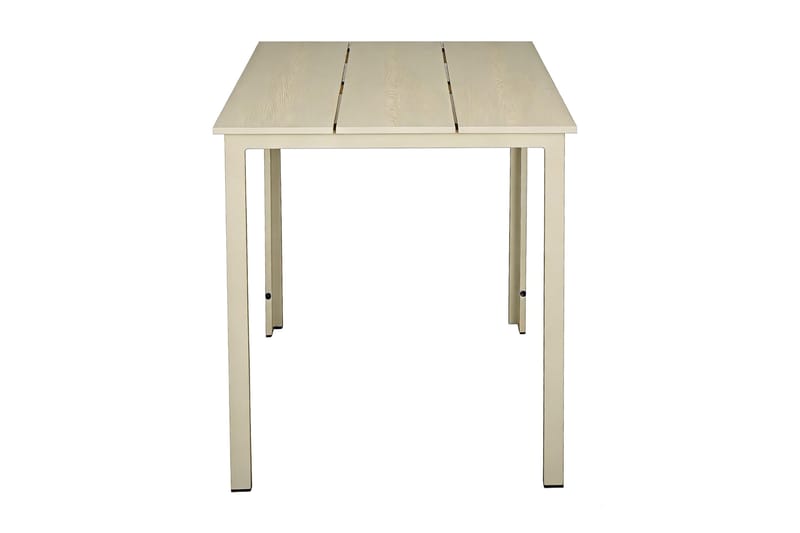 Tunis cafebord til udendørsbrug 70x70 cm - Beige/Beige - Havemøbler - Balkon - Balkonmøbler - Altanborde