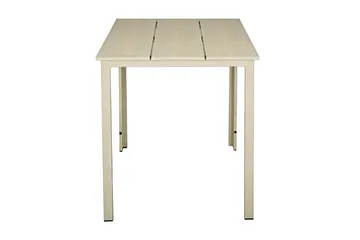 Tunis cafebord til udendørsbrug 70x70 cm - Beige/Beige - Havemøbler - Balkon - Balkonmøbler - Altanborde