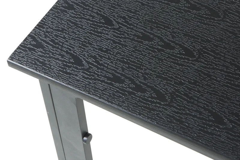 Tunis cafebord til udendørsbrug 70x70 cm - Sort/Sort - Havemøbler - Balkon - Balkonmøbler - Altanborde