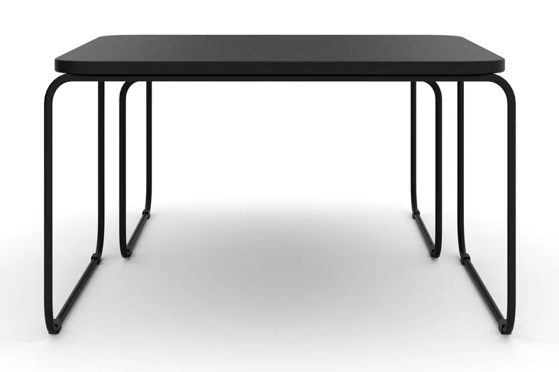 Usteryd Satsborde Udendørs - Sort - Havemøbler - Balkon - Balkonmøbler - Altanborde