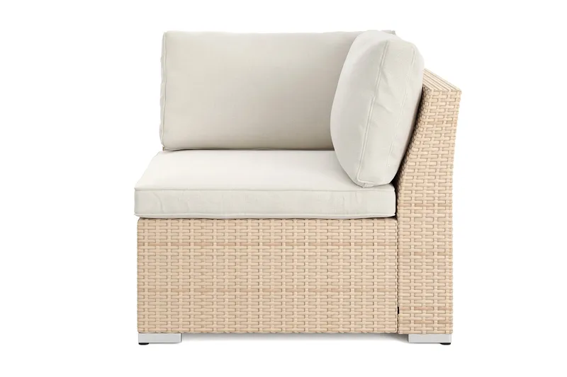 Wisconsin hjørnemodul til udendørs brug, Beige