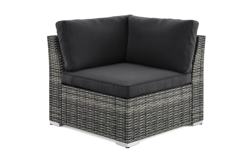 Wisconsin hjørnemodul til udendørs brug - Grå - Havemøbler - Loungemøbler - Moduler - Hjørnemodul havesofa
