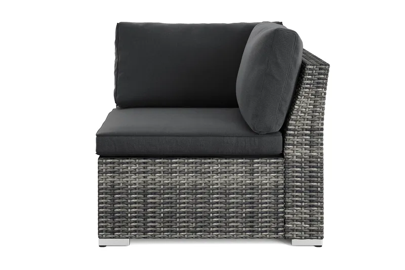 Wisconsin hjørnemodul til udendørs brug, Grå