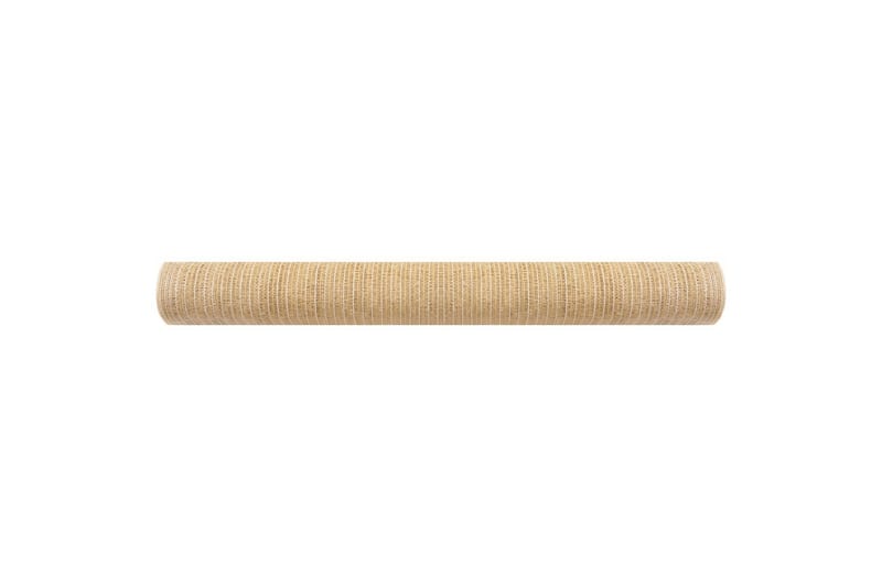 afskærmning 1,5x50 m 195 g/m² HDPE beige - Beige - Have - Udendørs miljø - Havedekoration - Myggenet