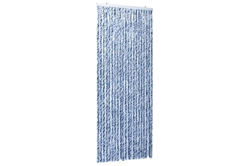 Insektgardin 90 X 220 Cm Blå, Hvid Og Sølvfarvet - Flerfarvet - Have - Udendørs miljø - Havedekoration - Myggenet