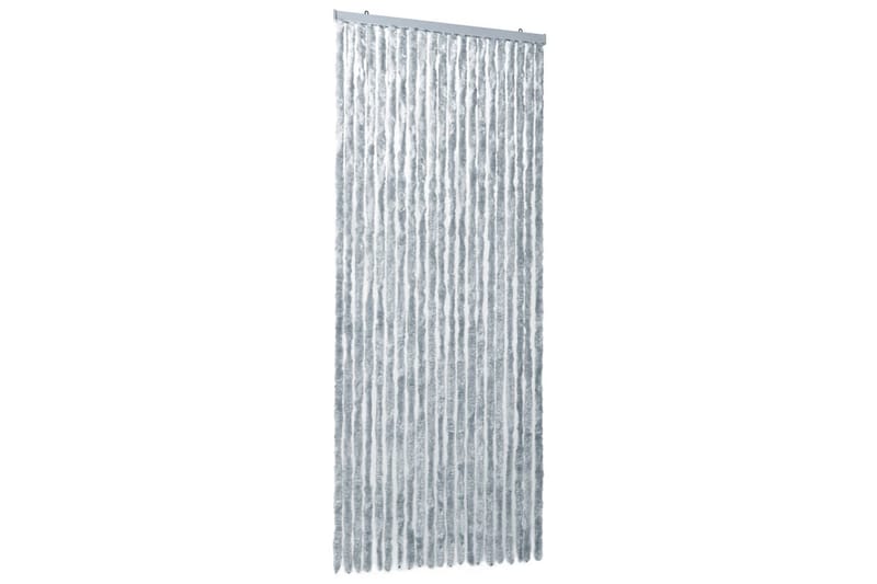 Insektgardin 90 X 220 Cm Hvid Og Grå - Flerfarvet - Have - Udendørs miljø - Havedekoration - Myggenet