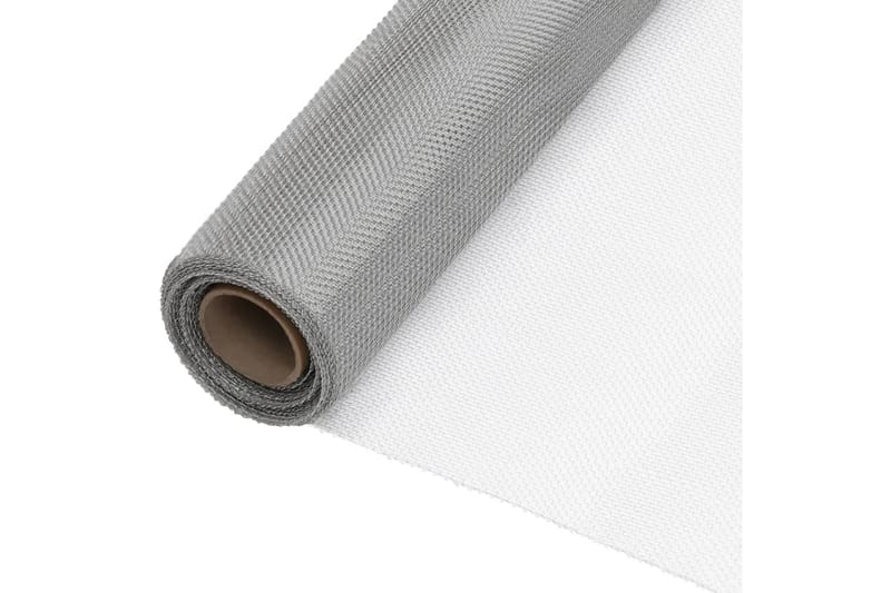 net 60x500 cm rustfrit stål sølvfarvet - Sølv - Have - Udendørs miljø - Havedekoration - Myggenet