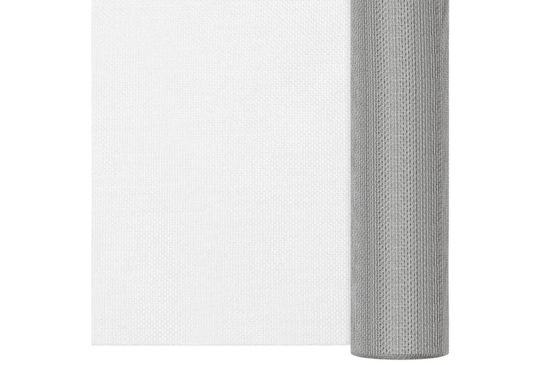 net 80x1000 cm rustfrit stål sølvfarvet - Sølv - Have - Udendørs miljø - Havedekoration - Myggenet