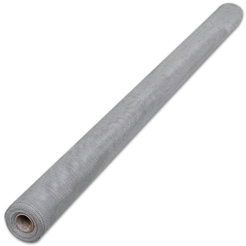 net aluminium 100x500 cm sølvfarvet - Sølv - Have - Udendørs miljø - Havedekoration - Myggenet