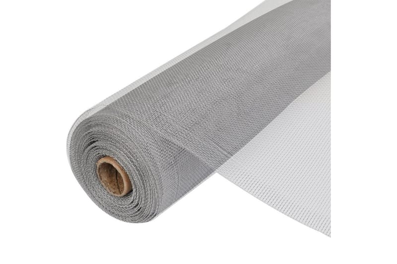 net aluminium 100x500 cm sølvfarvet - Sølv - Have - Udendørs miljø - Havedekoration - Myggenet