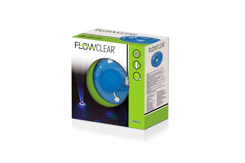 Poolfontæne Planet Pool Flowclear LED Flydende - Belysning - Udendørs lamper & belysning