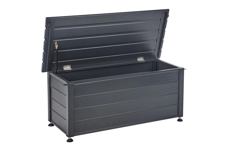 Låda Beliani Campalto Brun, 113x50x52 cm NO_BRAND Grey - Havemøbler - Pudeopbevaring & havemøbelovertræk - Hyndeboks