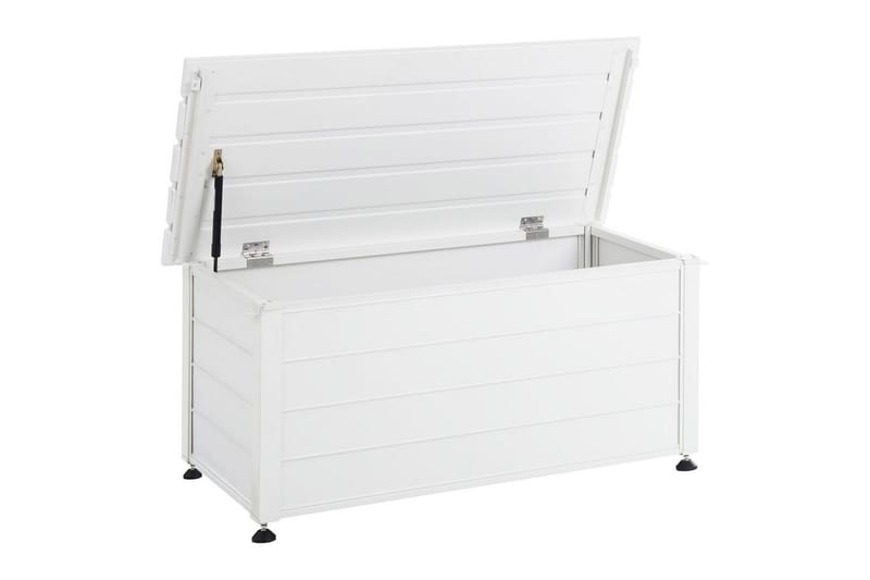 Låda Beliani Campalto Brun, 113x50x52 cm White - Have - Udendørs miljø - Havedekoration - Postkasser