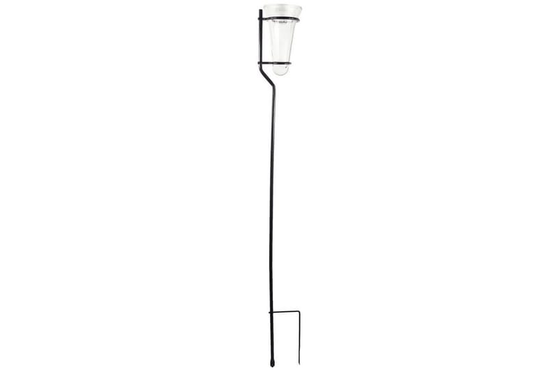 Nature regnmåler med holder glas 130 cm 6080089 - gennemsigtig - Regnmåler