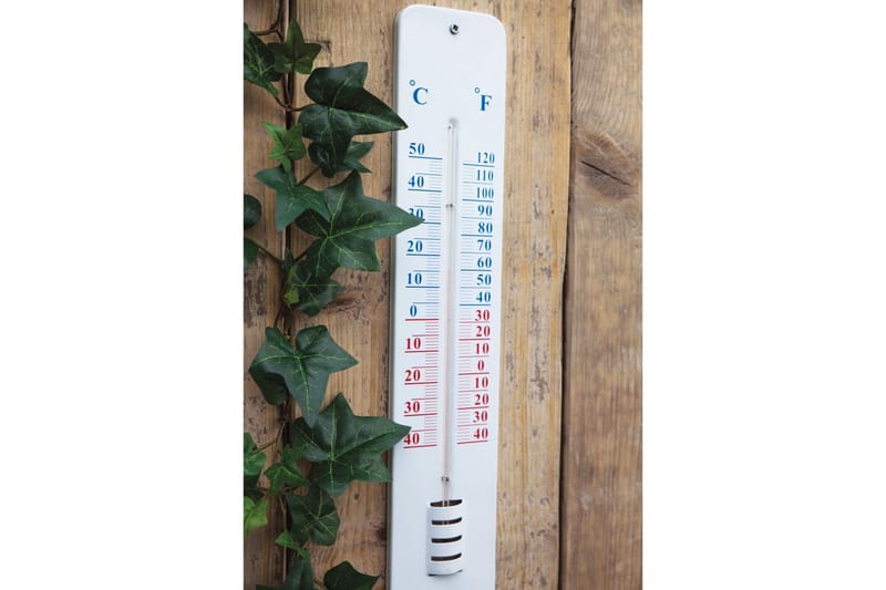 Esschert Design vægtermometer 45 cm TH13 - Have - Udendørs miljø - Havedekoration - Regn & temperatur - Udendørstermometer