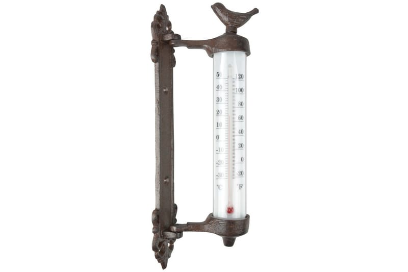 Esschert Design vægtermometer brun støbejern BR20 - Udendørstermometer - Termometer