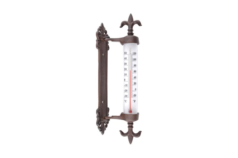 Esschert Design vinduestermometer støbejern - Udendørstermometer - Termometer