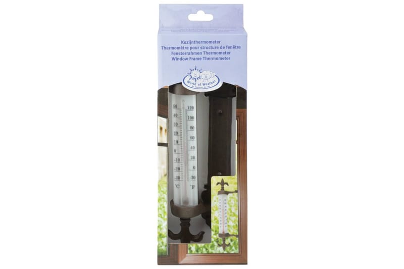 Esschert Design vinduestermometer støbejern - Udendørstermometer - Termometer
