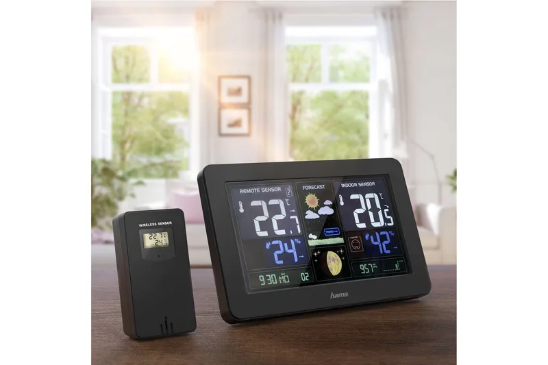 HAMA Vejrstation Premium - HAMA - Have - Udendørs miljø - Havedekoration - Regn & temperatur - Udendørstermometer