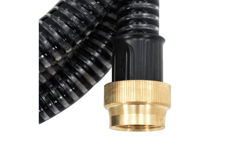 sugeslange med messingstik 3 m 25 mm sort - Sort - Have - Udendørs miljø - Pumper og vanding - Vandslange & haveslange