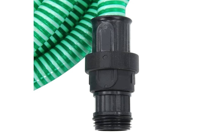 sugeslange med PVC-tilslutninger 4 m 22 mm grøn - Grøn - Vandslange & haveslange