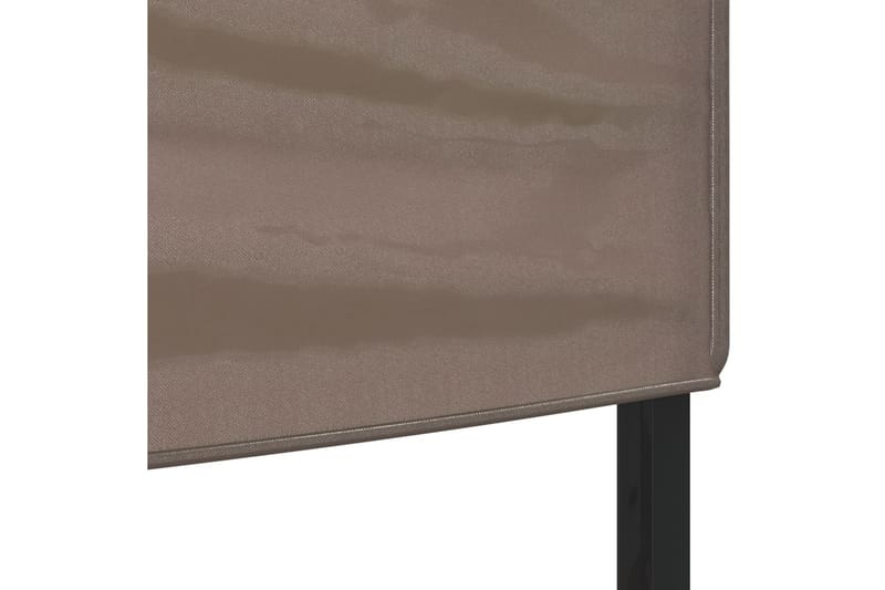 beBasic foldbart festtelt 3x3 m gråbrun - GrÃ¥brun - Partytelt - Havetelt & lagertelte